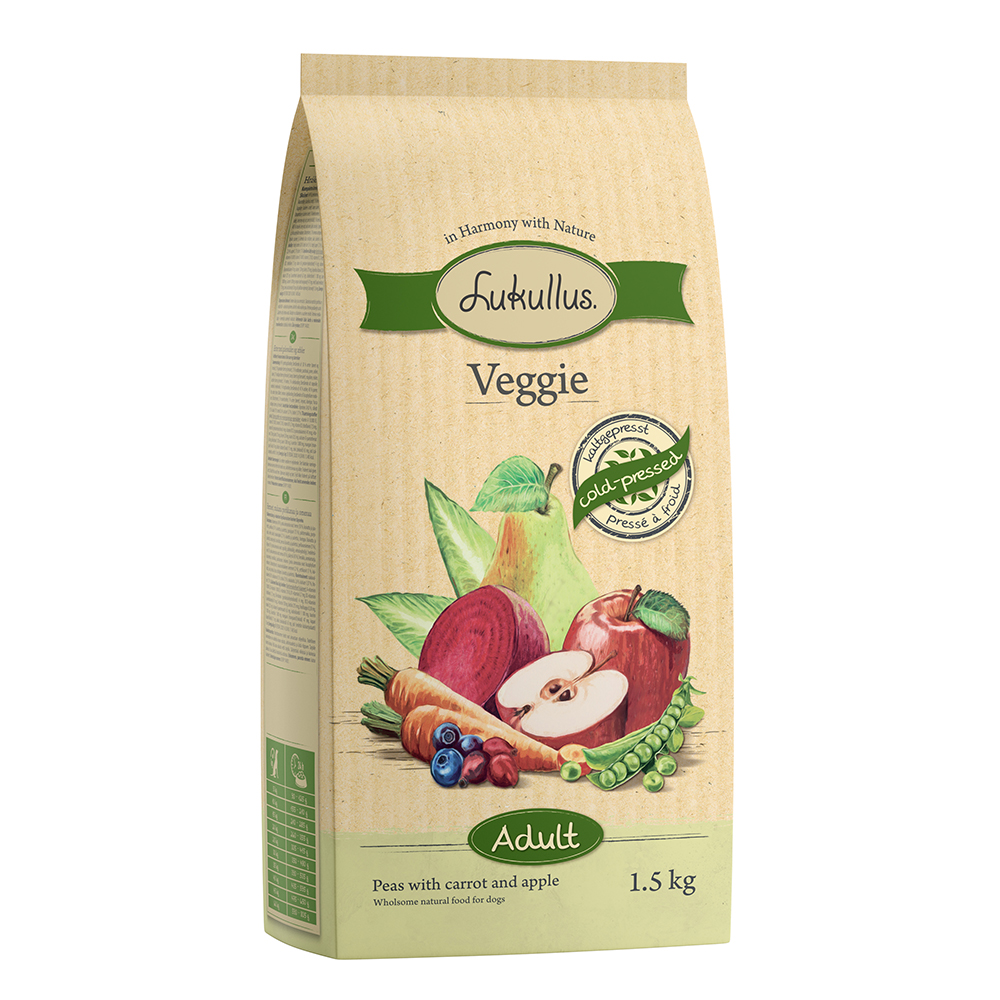 1 kg / 1,5 kg Lukullus zum Sonderpreis! - Kaltgepresst Veggie 1,5 kg von Lukullus