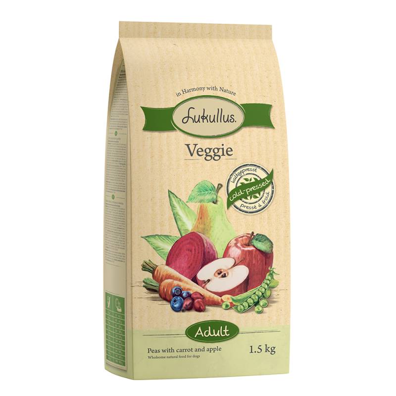 1 kg / 1,5 kg Lukullus zum Sonderpreis! - Kaltgepresst Veggie 1,5 kg von Lukullus