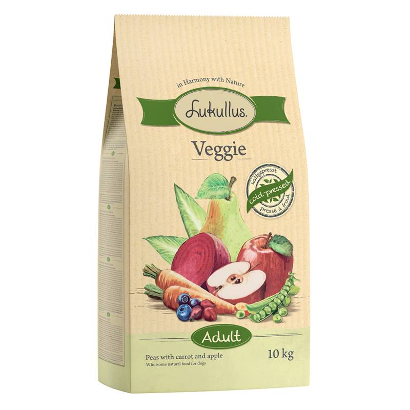 10 / 15 kg Lukullus Kaltgepresst zum Sonderpreis - Veggie 10 kg von Lukullus