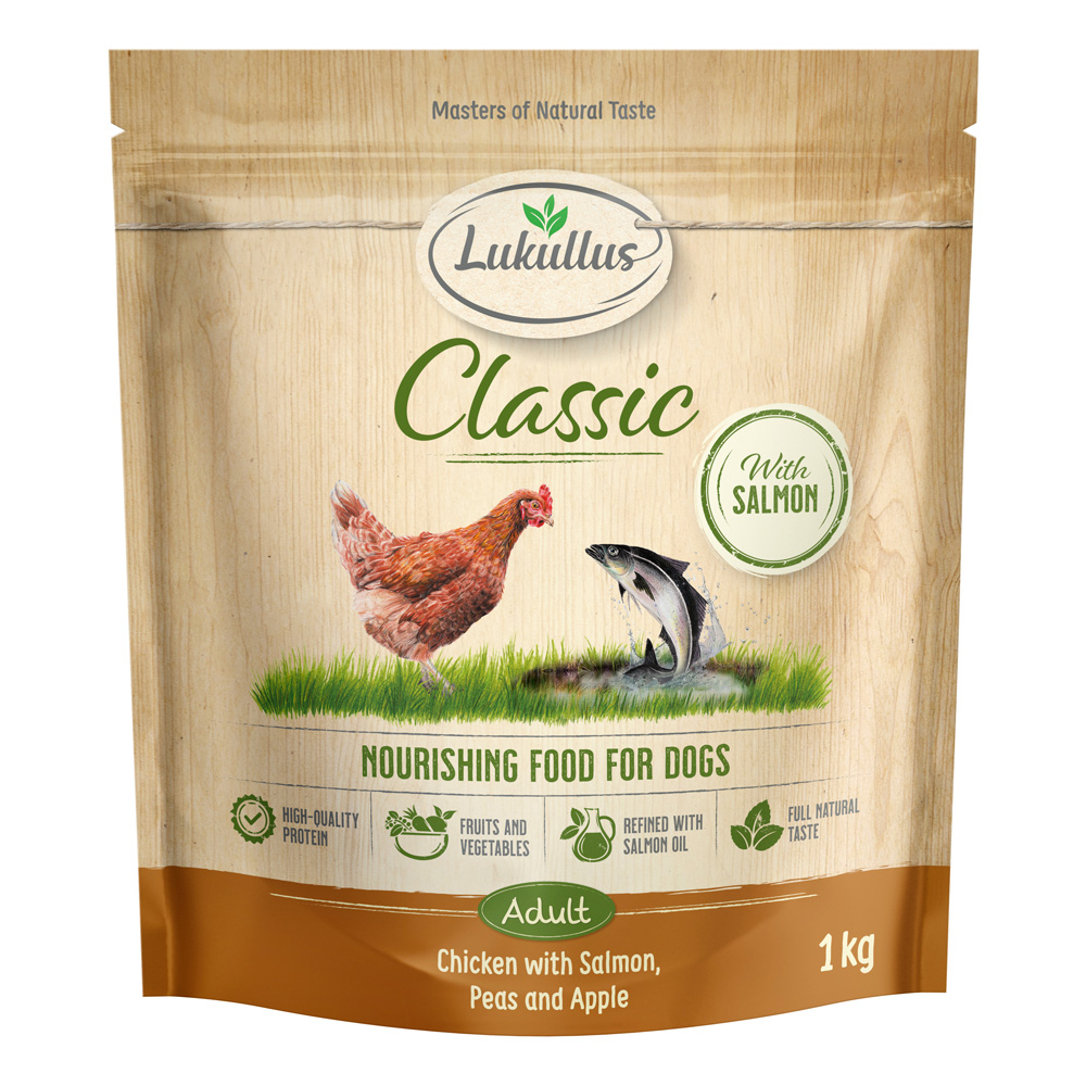 Lukullus Classic Huhn & Lachs  - 1 kg neue Rezeptur von Lukullus