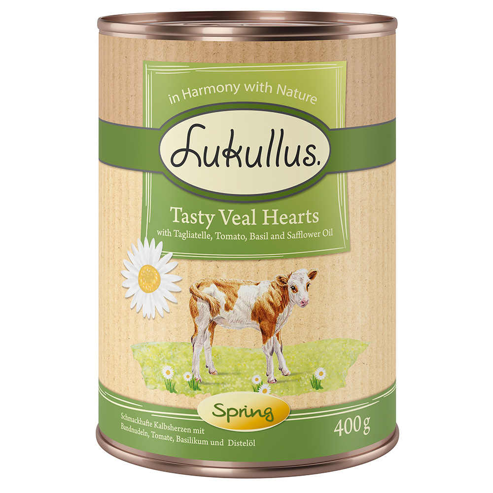 Lukullus Frühling-Menü: Feines Kalbsherz - 6 x 400 g Lukullus Frühling-Menü: Feines Kalbsherz - 6 x 400 g von Lukullus