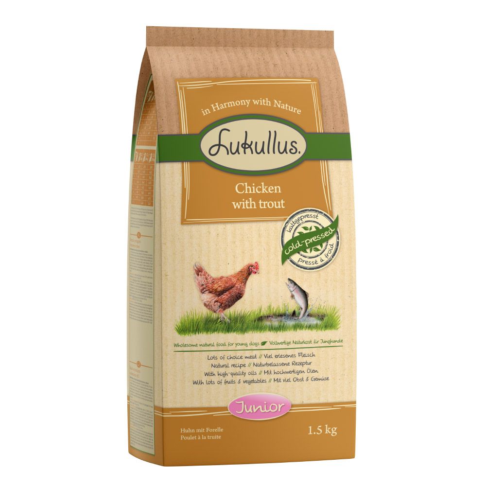 Lukullus Junior Huhn & Forelle - 10 kg von Lukullus