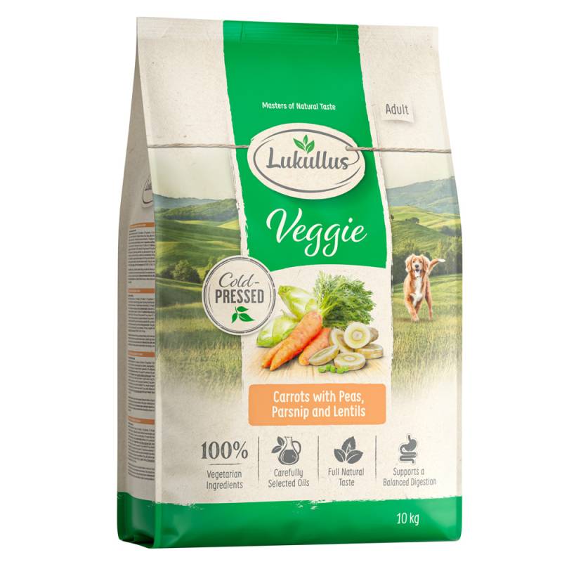 Lukullus Kaltgepresst Veggie - Sparpaket: 2 x 10 kg: neue Rezeptur Lukullus Kaltgepresst Veggie - Sparpaket: 2 x 10 kg: neue Rezeptur von Lukullus