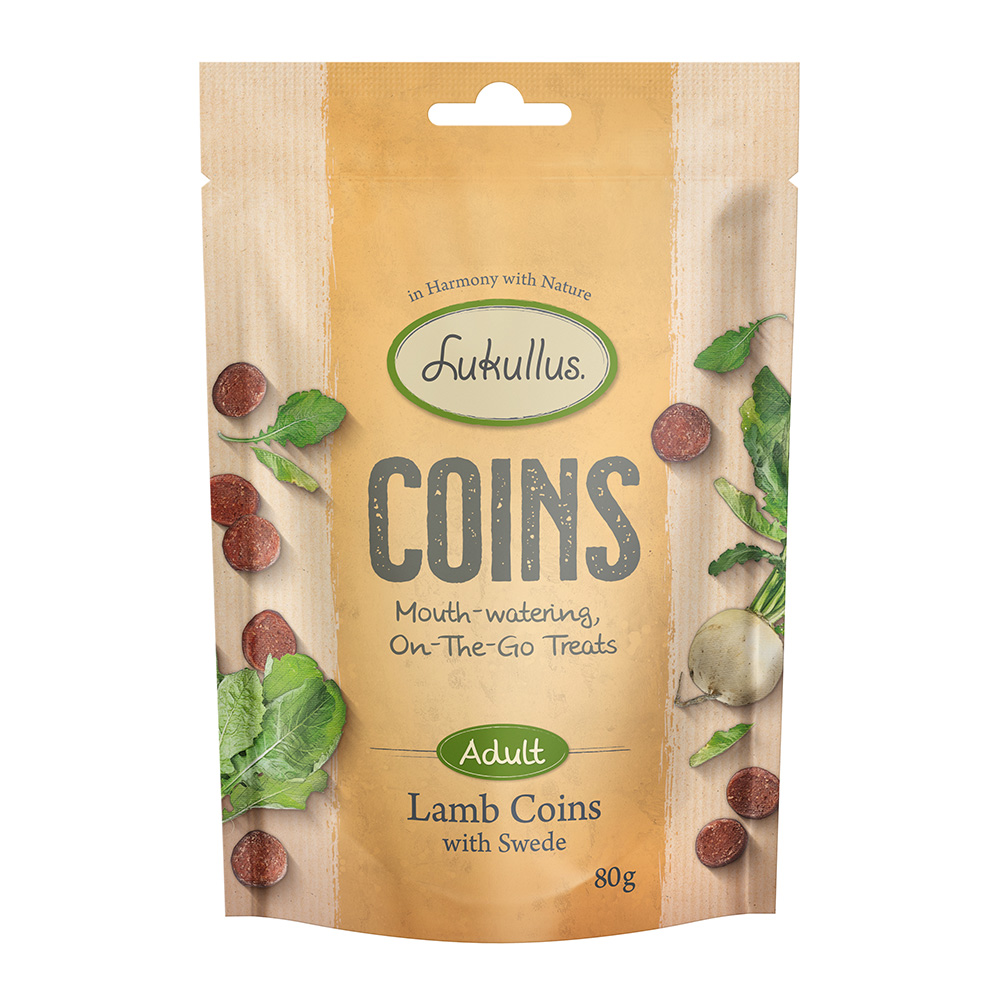 Lukullus Lamm Coins - Sparpaket: 3 x 80 g von Lukullus