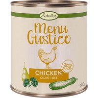 Lukullus Menu Gustico - Huhn mit Brokkoli, Zucchini und Birne - 6 x 800 g von Lukullus