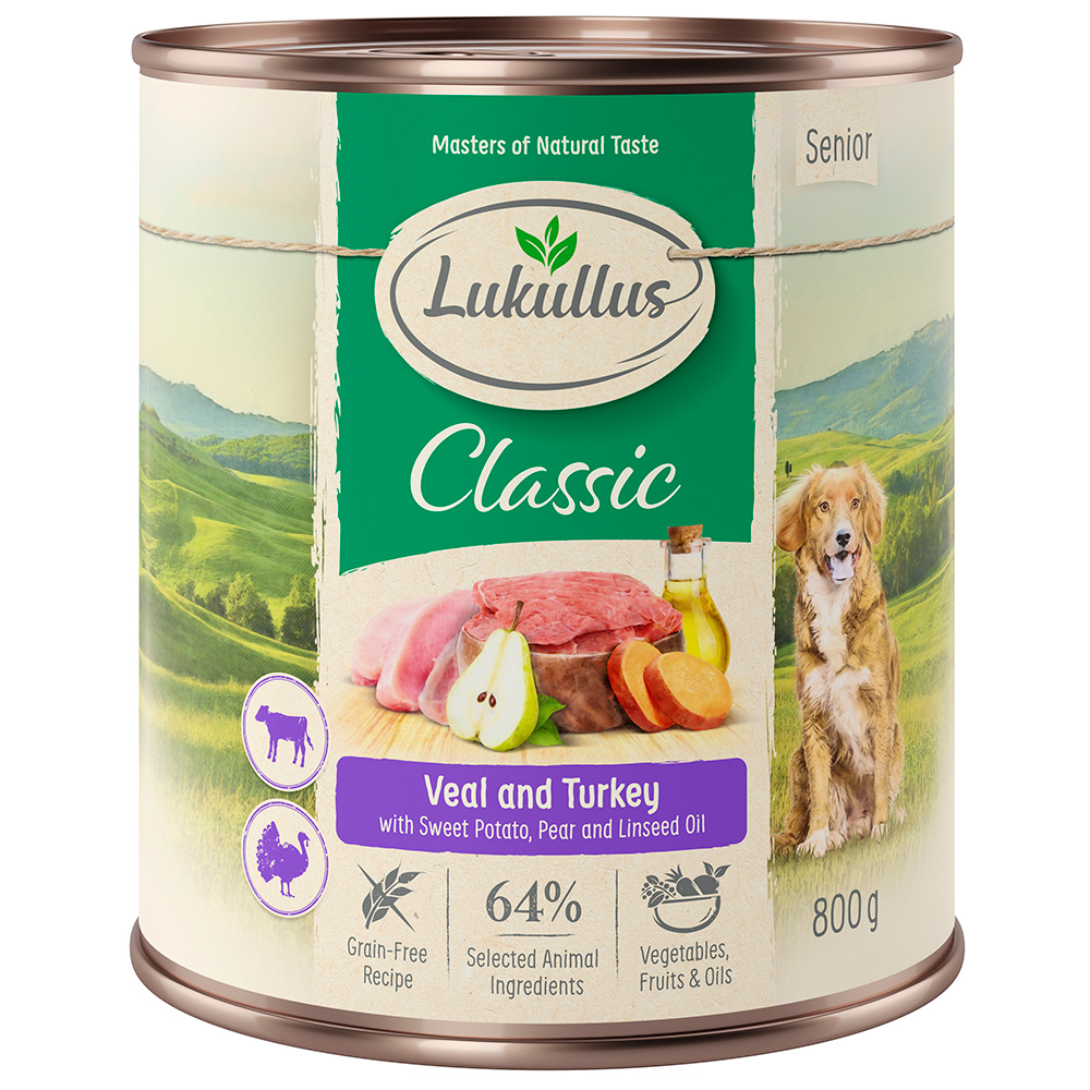 Lukullus Naturkost Senior zum Probierpreis 6 x 800 g Lukullus Naturkost Senior zum Probierpreis 6 x 800 g von Lukullus