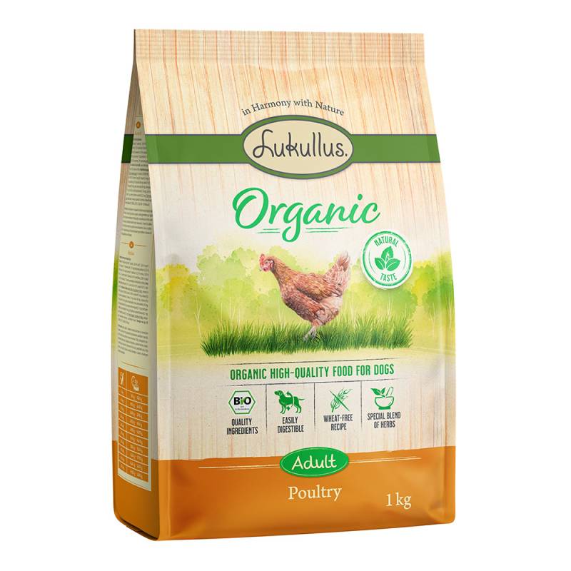 Lukullus Organic Geflügel (weizenfrei) - 1 kg von Lukullus