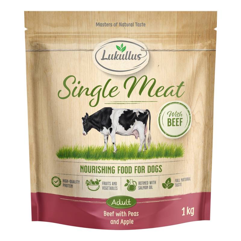 Lukullus Single Meat Rind - 1 kg neue Rezeptur Lukullus Single Meat Rind - 1 kg neue Rezeptur von Lukullus