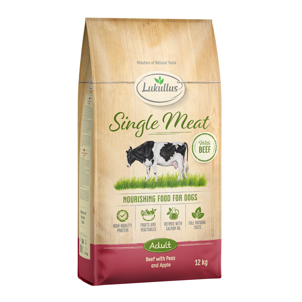 Lukullus Single Meat Rind  - 12 kg neue Rezeptur von Lukullus