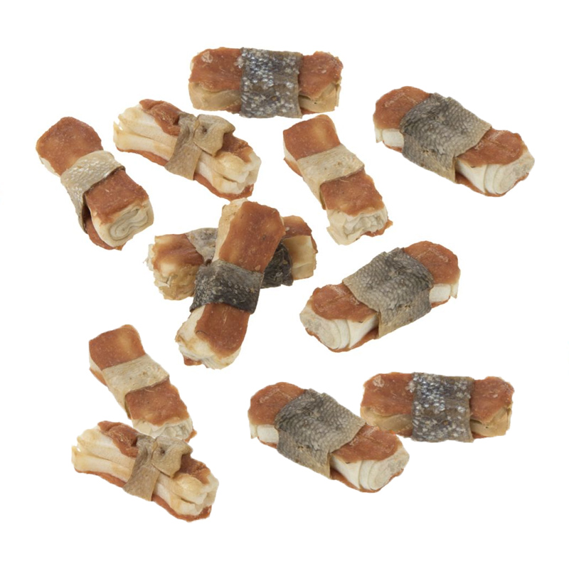 Lukullus feine Kauknochen 12 x 5 cm (120 g)  - Lachs von Lukullus
