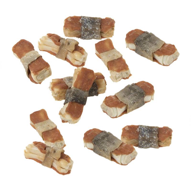 Lukullus feine Kauknochen 12 x 5 cm (120 g)  - Lachs von Lukullus