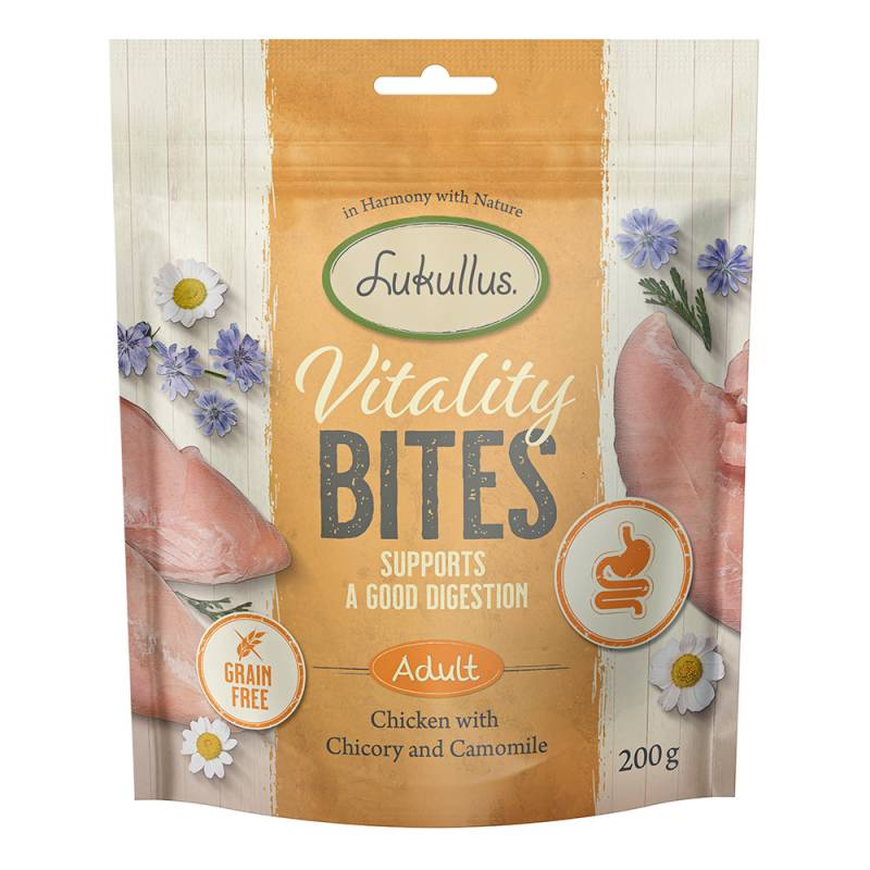 Lukullus zum Sonderpreis! - 200 g Unterstützung der Verdauung: Huhn (getreidefrei) von Lukullus