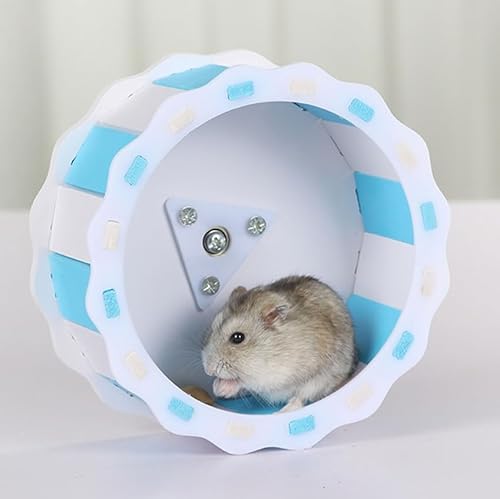 Hamsterrad,Kleintierspielzeug Laufrad Laufrad Hamster,Laufrad Hamster,Lautloses Hamsterrad,Hamsterrad Übungsrad Für Hamster,Für Chinchilla,Igel,Rennmäuse Und Andere Kleintiere von Luminexia