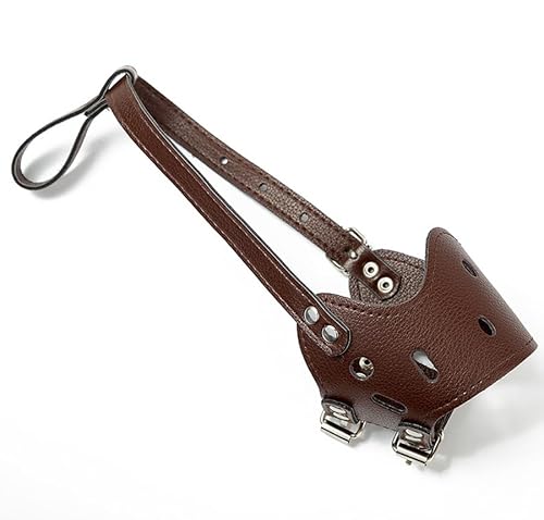 Leder Hunde Maulkorb,Hundetrainingsmaulkorb,Maulkorb für Hunde,Anti-beißenden Ermöglicht Trinken,Keuchen und Essen,für Kleine Mittlere Große Hund Leder Hunde Maulkorb,Hundetrainingsmaulkorb,Maulkorb für Hunde,Anti-beißenden Ermöglicht Trinken,Keuchen und Essen,für Kleine Mittlere Große Hund von Luminexia
