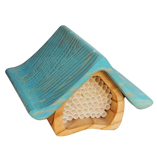 Bienenhaus, Nisthaus aus, Bestäuberhaus, Deko Bienenkasten, Bienenhäuser für Garten und Imker Bienenhaus, Nisthaus aus, Bestäuberhaus, Deko Bienenkasten, Bienenhäuser für Garten und Imker von Lumiscent