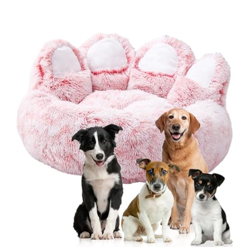 Hundesofa, rutschfest, Plüsch, Schlafcouch mit herausnehmbarem Innenpolster, gemütliches Hundebett, Tierbett, Pfotenform, für Hunde und Katzen, Welpen und Kätzchen, Tierhandlung, Wohnzimmer, Hundesofa, rutschfest, Plüsch, Schlafcouch mit herausnehmbarem Innenpolster, gemütliches Hundebett, Tierbett, Pfotenform, für Hunde und Katzen, Welpen und Kätzchen, Tierhandlung, Wohnzimmer, von Lumiscent