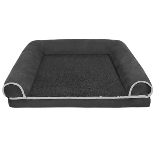 Hundesofa – Welpenschlafbett mit Rutschfester Unterseite, Welpenbett, Haustier-Couch-Bett, Welpenschlafbett, Haustierbett für Welpen und Kätzchen Hundesofa – Welpenschlafbett mit Rutschfester Unterseite, Welpenbett, Haustier-Couch-Bett, Welpenschlafbett, Haustierbett für Welpen und Kätzchen von Lumiscent