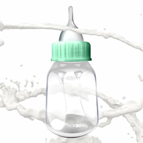 Kätzchenflasche – 120 ml Haustierflaschen-Set, Milch-Fütterflasche, Futterflasche, kleine Katzenstillen, Saugerflasche für neugeborene Kätzchen, Welpen, Kaninchen, Kleintiere, Katzenfütterungswerkzeug Kätzchenflasche – 120 ml Haustierflaschen-Set, Milch-Fütterflasche, Futterflasche, kleine Katzenstillen, Saugerflasche für neugeborene Kätzchen, Welpen, Kaninchen, Kleintiere, Katzenfütterungswerkzeug von Lumiscent