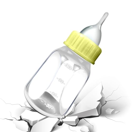 Kätzchenflasche – 120 ml Haustierflaschen-Set, Milch-Fütterflasche, Futterflasche, kleine Katzenstillen, Saugerflasche für neugeborene Kätzchen, Welpen, Kaninchen, Kleintiere, Katzenfütterungswerkzeug Kätzchenflasche – 120 ml Haustierflaschen-Set, Milch-Fütterflasche, Futterflasche, kleine Katzenstillen, Saugerflasche für neugeborene Kätzchen, Welpen, Kaninchen, Kleintiere, Katzenfütterungswerkzeug von Lumiscent