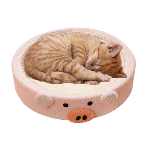 Katzen Kratzmatte, Katzensisal Kratzspielzeug mit konkaver Mitte, Indoor Cat Claw Scratching Floor Mat für Wohnzimmer, Schlafzimmer und Katzenhaus Katzen Kratzmatte, Katzensisal Kratzspielzeug mit konkaver Mitte, Indoor Cat Claw Scratching Floor Mat für Wohnzimmer, Schlafzimmer und Katzenhaus von Lumiscent