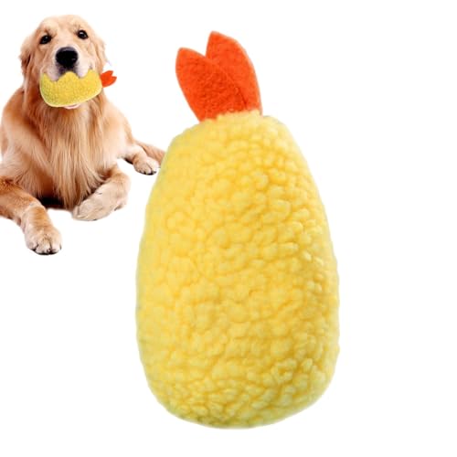 Quietschspielzeug für Hunde, weich, quietschend, Kauspielzeug, gebratene Garnelenform, niedliches Welpenspielzeug, Plüschtiere, Kauspielzeug, Plüschtiere, Kauspielzeug für Hunde, zum Zahnen Quietschspielzeug für Hunde, weich, quietschend, Kauspielzeug, gebratene Garnelenform, niedliches Welpenspielzeug, Plüschtiere, Kauspielzeug, Plüschtiere, Kauspielzeug für Hunde, zum Zahnen von Lumiscent