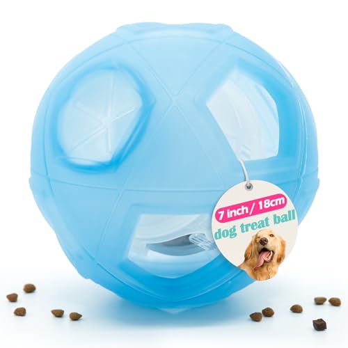 LumoLeaf Hundespielzeug Ball Ø 18cm, intelligenzspielzeug mit Einstellbarer Schwierigkeiten, intelligente Spiele für Mittlere, große Hunde, Hund futterspielzeug hundeball von LumoLeaf