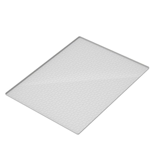 Lunaobrik Anti-Sand, Matte für Katzentoilette, Unterseite aus Silikon, wasserdicht, für Böden, Heimdekoration, waschbarer kratzfester Teppich für Badezimmer, Wohnung, Eingangsbereich Lunaobrik Anti-Sand, Matte für Katzentoilette, Unterseite aus Silikon, wasserdicht, für Böden, Heimdekoration, waschbarer kratzfester Teppich für Badezimmer, Wohnung, Eingangsbereich von Lunaobrik