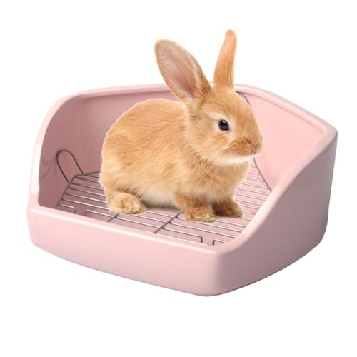 Lunaobrik Ecktoilette Hase Kleintierstreu - Kleintiertoilette mit Katzenkäfig | Pentagon Tierstreu mit Drahtstreu Lunaobrik Ecktoilette Hase Kleintierstreu - Kleintiertoilette mit Katzenkäfig | Pentagon Tierstreu mit Drahtstreu von Lunaobrik