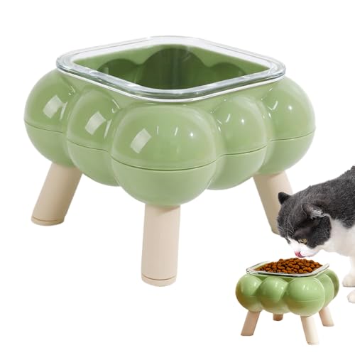 Lunaobrik Erhöhter Futternapf für Katzen, erhöhter Futternapf für Katzen, hochbeinig, Anti-schwarzes, Wassernapf für die tägliche Fütterung, Zuhause, Wohnung, Innenbereich, Boden, Reisen, Trinken Lunaobrik Erhöhter Futternapf für Katzen, erhöhter Futternapf für Katzen, hochbeinig, Anti-schwarzes, Wassernapf für die tägliche Fütterung, Zuhause, Wohnung, Innenbereich, Boden, Reisen, Trinken von Lunaobrik