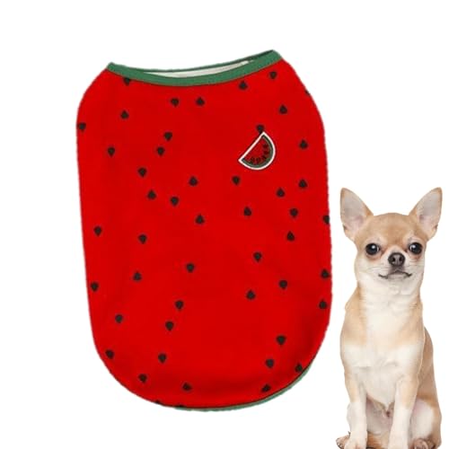 Lunaobrik Haustierkleidung für kleine Hunde, Hundeweste, Sommerkleidung für Haustiere - Atmungsaktives Haustier-Outfit, Katzenhemd für Hunde Ananas Lunaobrik Haustierkleidung für kleine Hunde, Hundeweste, Sommerkleidung für Haustiere - Atmungsaktives Haustier-Outfit, Katzenhemd für Hunde Ananas von Lunaobrik