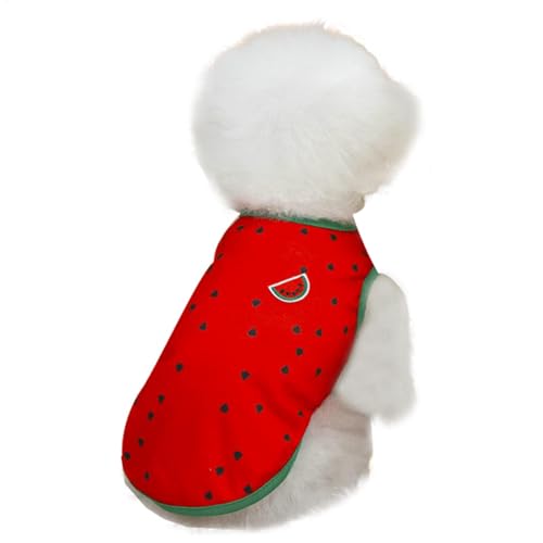 Lunaobrik Haustierkleidung für kleine Hunde, Hundeweste - Sommerkleidung für Haustiere, atmungsaktives Haustier-Outfit, Katzenhemd für Hunde Ananas Lunaobrik Haustierkleidung für kleine Hunde, Hundeweste - Sommerkleidung für Haustiere, atmungsaktives Haustier-Outfit, Katzenhemd für Hunde Ananas von Lunaobrik