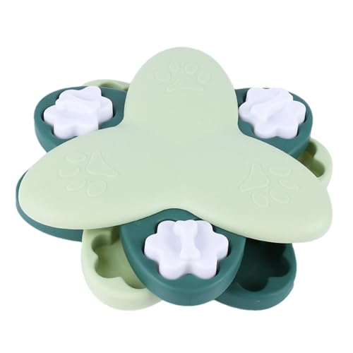 Lunaobrik Hundefutter-Puzzle-Futterspender – Dreilagiges Hunde-Puzzle für langsames Füttern, Leckerli-Futterspender, mentale Stimulationsspiele für kleine, mittelgroße und große Welpen von Lunaobrik