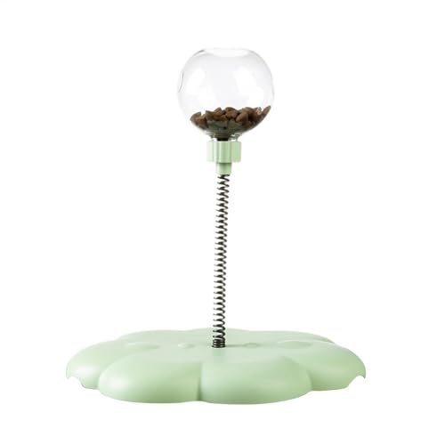 Lunaobrik Katzenfutterspender Spielzeug, Haustier Slow Feeding Toy - Abnehmbares Kätzchen behandelt Spielzeug,Lustige interaktive Nahrungsmittel -Spender Ball, Lebensmittelleckball für kleine Lunaobrik Katzenfutterspender Spielzeug, Haustier Slow Feeding Toy - Abnehmbares Kätzchen behandelt Spielzeug,Lustige interaktive Nahrungsmittel -Spender Ball, Lebensmittelleckball für kleine von Lunaobrik