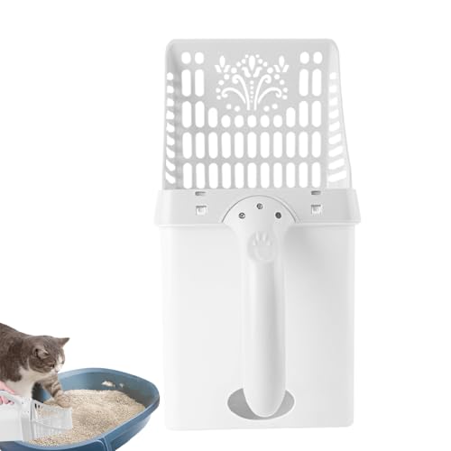 Lunaobrik Katzentoiletten-Schaufel Mit Halterung, Große Kapazität Tragbare Katzenstreu Schaufel, Haustierzubehör Für Reisen Im Freien Kleintiere Wohnung Haus Lunaobrik Katzentoiletten-Schaufel Mit Halterung, Große Kapazität Tragbare Katzenstreu Schaufel, Haustierzubehör Für Reisen Im Freien Kleintiere Wohnung Haus von Lunaobrik