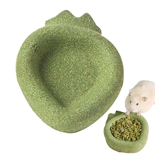 Lunaobrik Schalen für Kaninchen, Hamster Spielzeug,DETHING Toys Futternapf | Futternapf für Kleintierhamster, natürliche Spielnapf zum von Lunaobrik