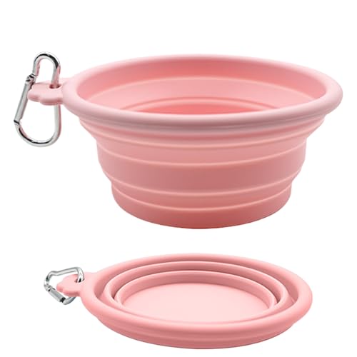 Lunaobrik Klappbarer Hundenapf | Klappbarer Futter- Und Wassernapf Für Hunde Und Katzen,Silicone Trinknapf Für Trocken- Und Nassfutter Unterwegs Camping Park Lunaobrik Klappbarer Hundenapf | Klappbarer Futter- Und Wassernapf Für Hunde Und Katzen,Silicone Trinknapf Für Trocken- Und Nassfutter Unterwegs Camping Park von Lunaobrik