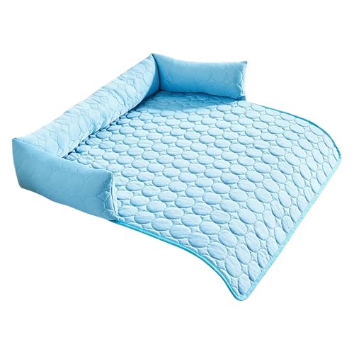 Lunaobrik Kühlendes Hundebett, Kühlmatte, Hundebetten, Sofa, Schlafdecke, Haustierbedarf, atmungsaktive Matratze für Outdoor, Strand, Picknick, Camping, Park von Lunaobrik