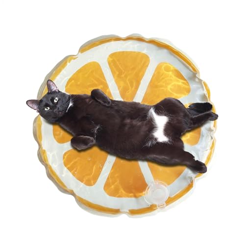 Lunaobrik Kühlkarten für Katzen, Kühlmatte für Hunde - Kitten Water Sensory Pad | Kreatives Fruchtmuster PET PAT REDUL SENSORIRE FÜR MEHR UND SCHLAFEN von Lunaobrik