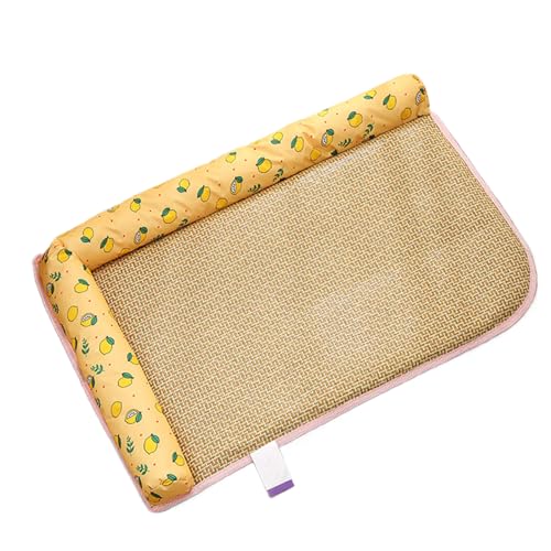 Lunaobrik Kühlmatte Für Hunde | Stabile Schlafmatte Für Katzen & Hunde - Atmungsaktive Liegekissen Bei Für Wohnung & Garten von Lunaobrik