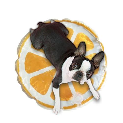 Lunaobrik Kühlmatte für Hunde, Katzenkühlmatte, Süßes Wasserssensorium für Welpen, Nettes Obstmuster Kühler Kissenpadbett Schlaf für Hunde und Katzen Lunaobrik Kühlmatte für Hunde, Katzenkühlmatte, Süßes Wasserssensorium für Welpen, Nettes Obstmuster Kühler Kissenpadbett Schlaf für Hunde und Katzen von Lunaobrik