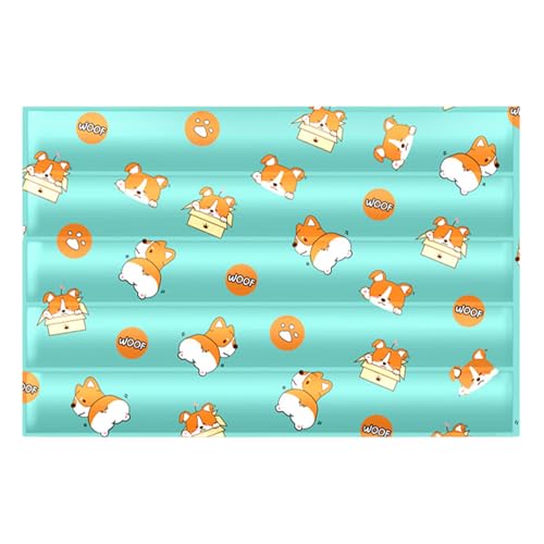 Lunaobrik Kühlmatte für Katzen, Kühlpad für Hunde – bequemes und cooles Bett | waschbare Matte für Hunde und Katzen, Haustierbedarf für eine von Lunaobrik