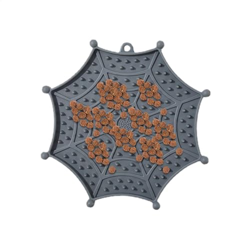 Lunaobrik Leckmatte für Hunde – Langsames Lecken für Hunde – Lebensmittelechtes Silikonmaterial, Anti-Erstickungswerkzeug für kleine und mittelgroße Kleintiere von Lunaobrik