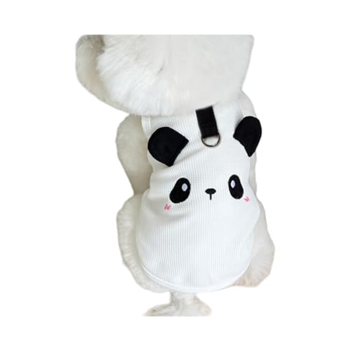 Niedliche ärmellose Haustierbekleidung, Schweinepanda-Druck, Hundeweste für kleine und mittelgroße Hunde, atmungsaktiv, Sommer-Welpenkleidung, schwarz, Größe S Niedliche ärmellose Haustierbekleidung, Schweinepanda-Druck, Hundeweste für kleine und mittelgroße Hunde, atmungsaktiv, Sommer-Welpenkleidung, schwarz, Größe S von Lunarthos