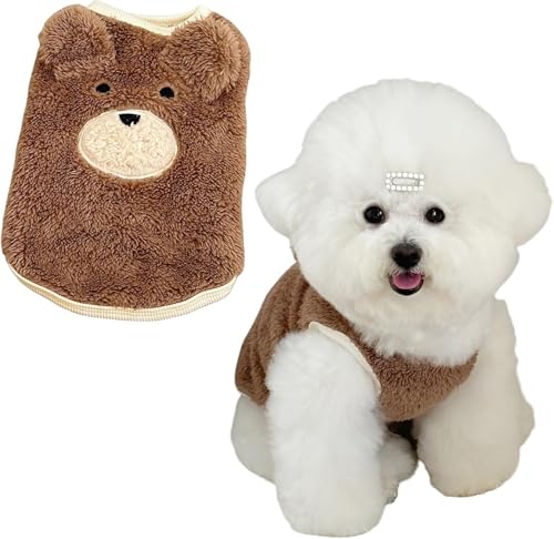 Weiche Plüsch-Hundeweste – bezaubernder, ärmelloser Winterpullover für kleine und mittelgroße Welpen, warme und stilvolle Kleidung für kaltes Wetter Weiche Plüsch-Hundeweste – bezaubernder, ärmelloser Winterpullover für kleine und mittelgroße Welpen, warme und stilvolle Kleidung für kaltes Wetter von Lunarthos