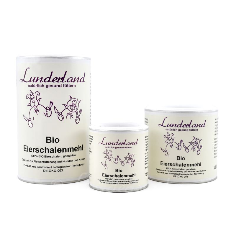 Lunderland BIO Eierschalenmehl, 400 g von Lunderland