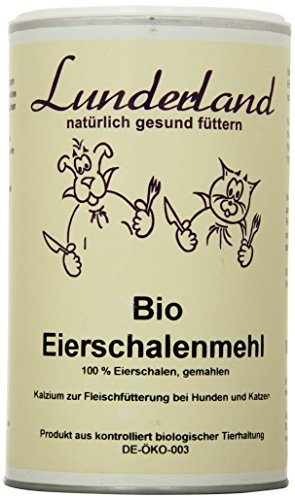 Lunderland - Bio-Eierschalenmehl, 800 g, 1er Pack (1 x 800 g) von Lunderland