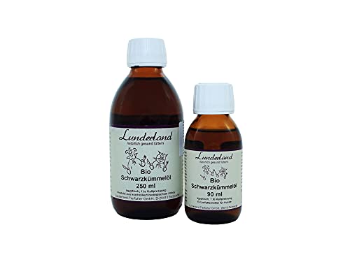 Lunderland Bio-Schwarzkümmelöl (Nigella sativa) - 90 ml von Lunderland