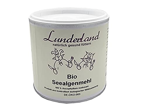 Lunderland Bio Seealgenmehl 400g, granuliert und ohne weitere Zusätze von Lunderland