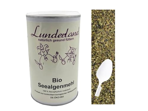 Lunderland Bio Seealgenmehl 800g, granuliert und ohne weitere Zusätze mit Dosierlöffel Lunderland Bio Seealgenmehl 800g, granuliert und ohne weitere Zusätze mit Dosierlöffel von Lunderland