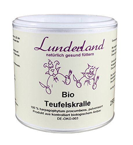 Lunderland - Bio Teufelskralle, 250 g, 1er Pack (1 x 250 g) von Lunderland